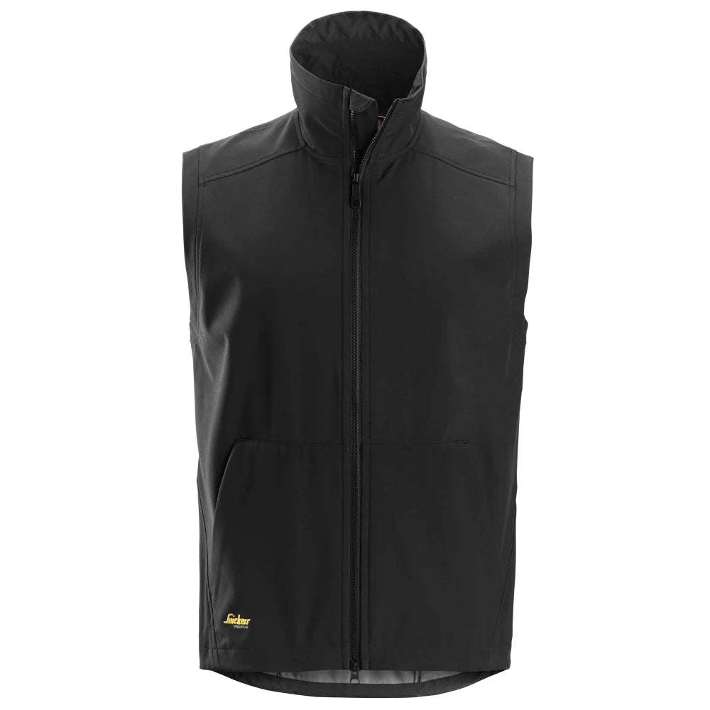 Snickers 4505 Allroundwork Winddichte Softshell Bodywarmer 0400 Black