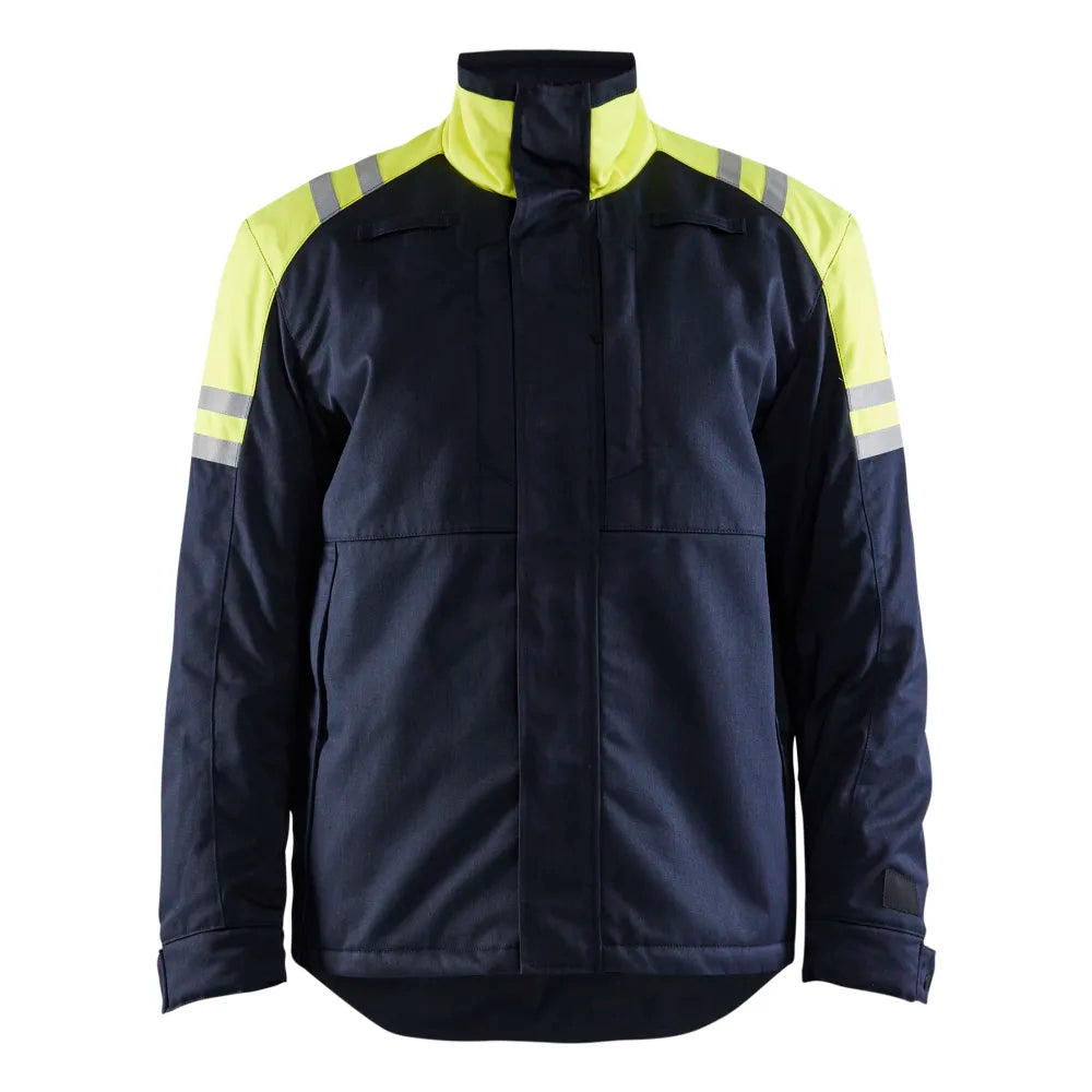 Blaklader 4515 1519 Winterjas Inherent Steel Marine High Vis Geel