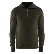Blaklader 4630 1071 Wollen Sweater Groen Donkergrijs