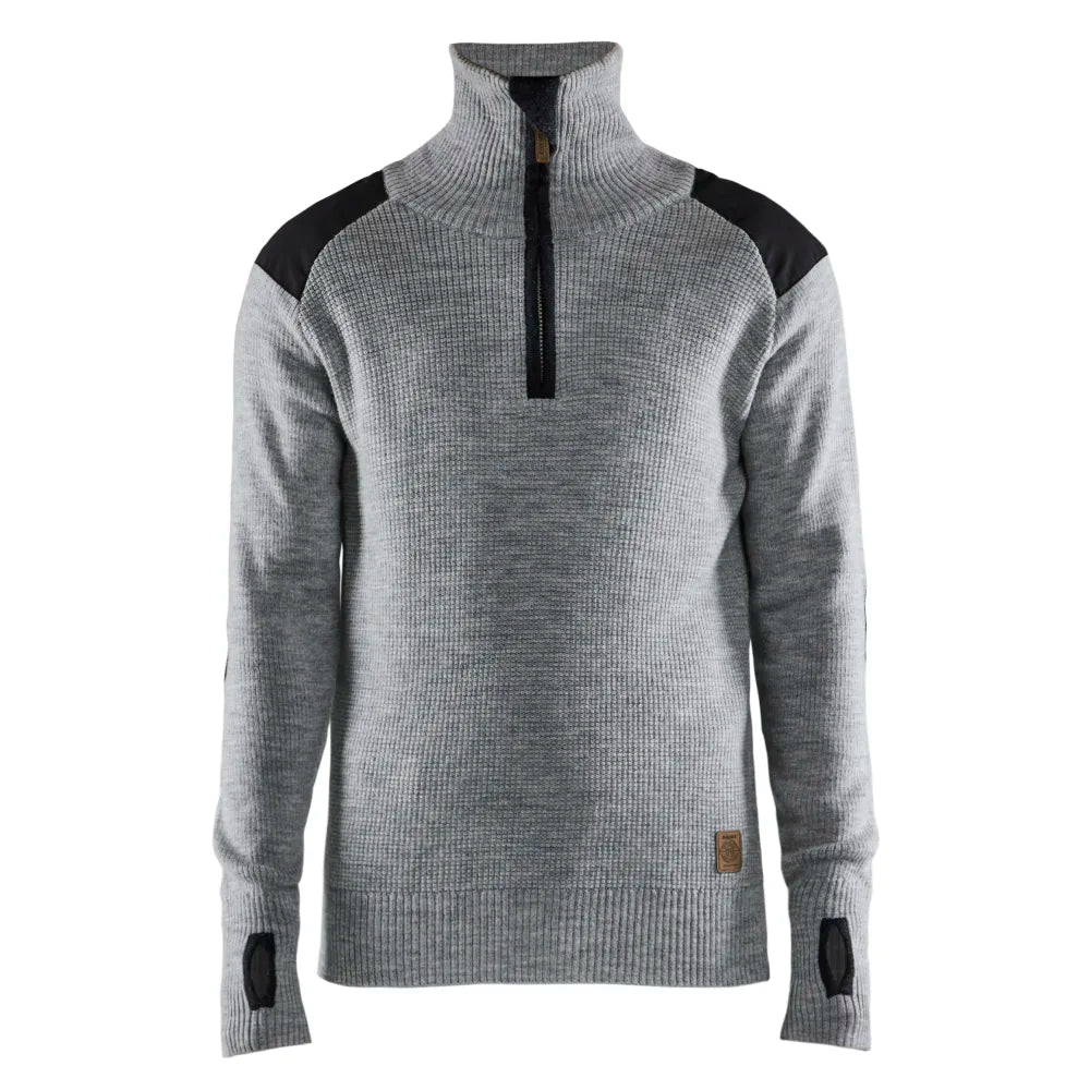 Blaklader 4630 1071 Wollen Sweater Grijs Mêlee Donkergrijs