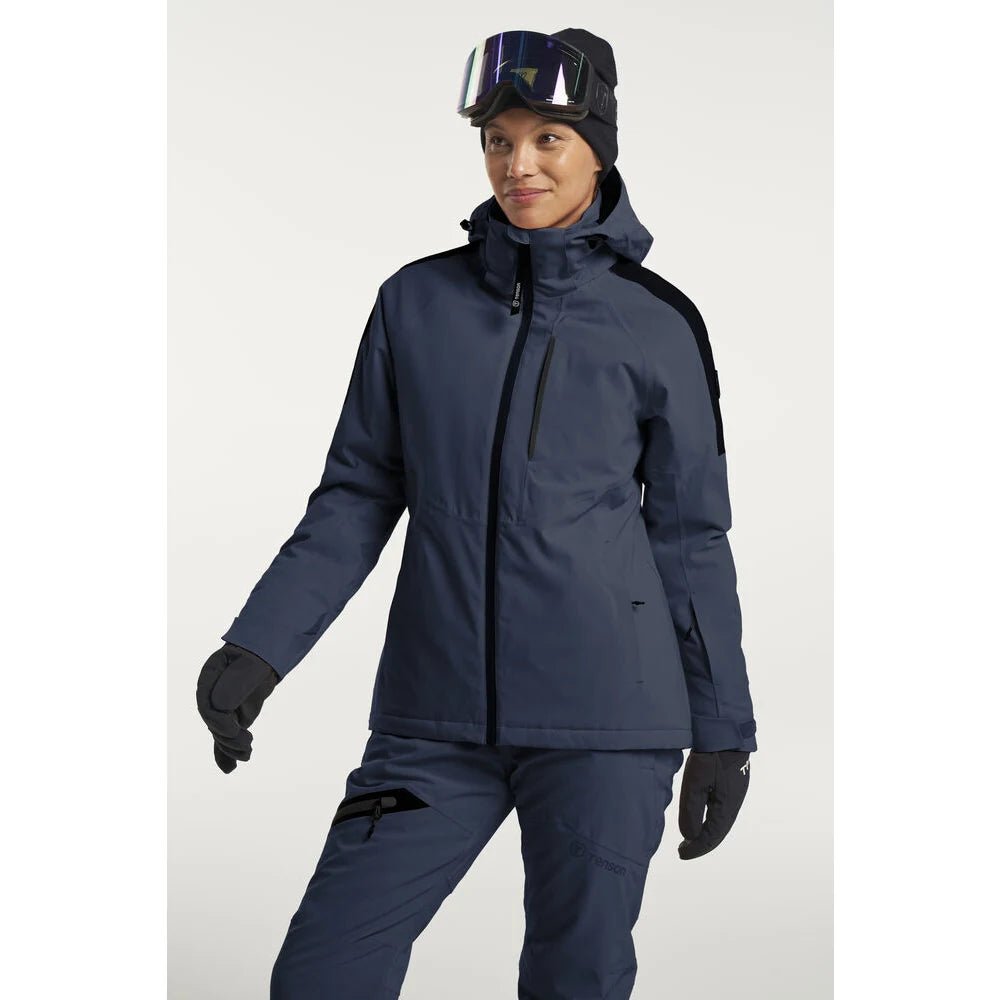 Tenson Core Ski Jacket Women Donker Marineblauw