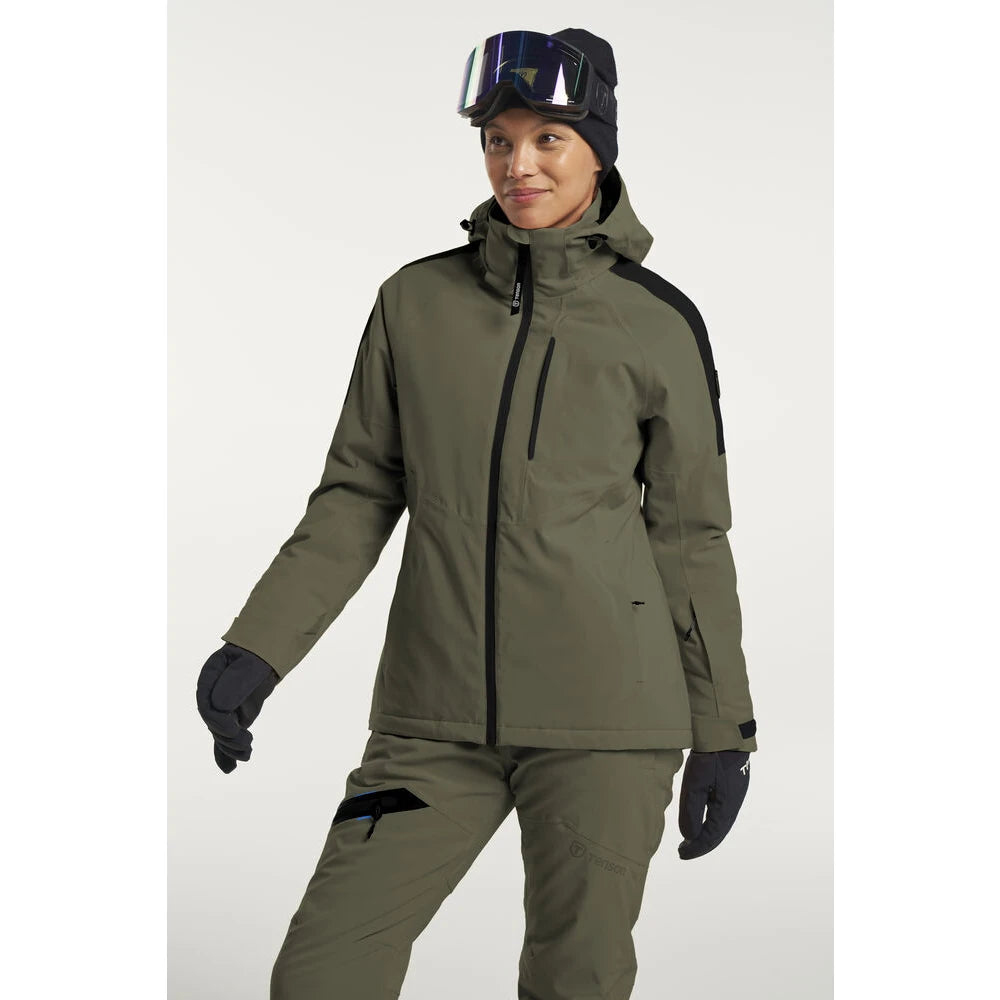 Tenson Core Ski Jacket Women Olijfgroen