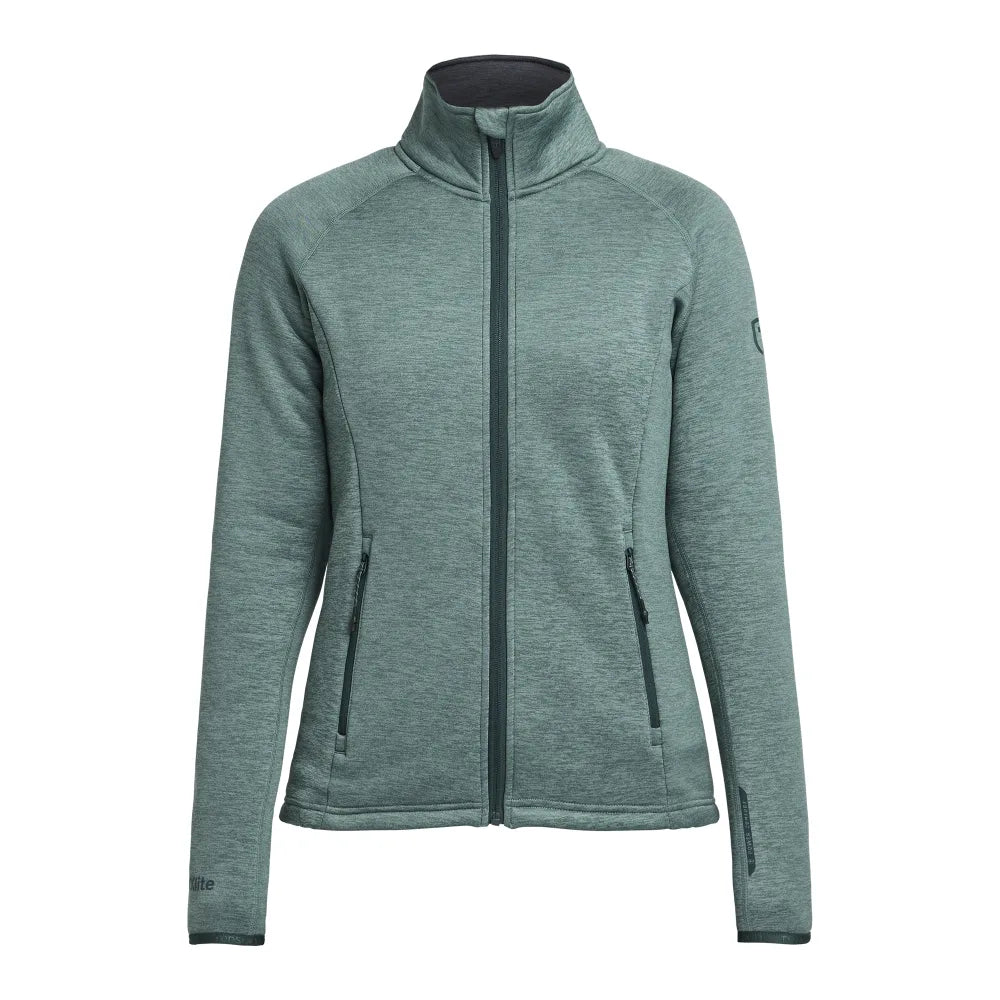 Tenson Txlite Midlayer Zip Dames Groen