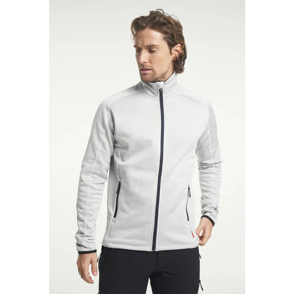 Tenson Txlite Midlayer Zip Heren Lichtgrijs