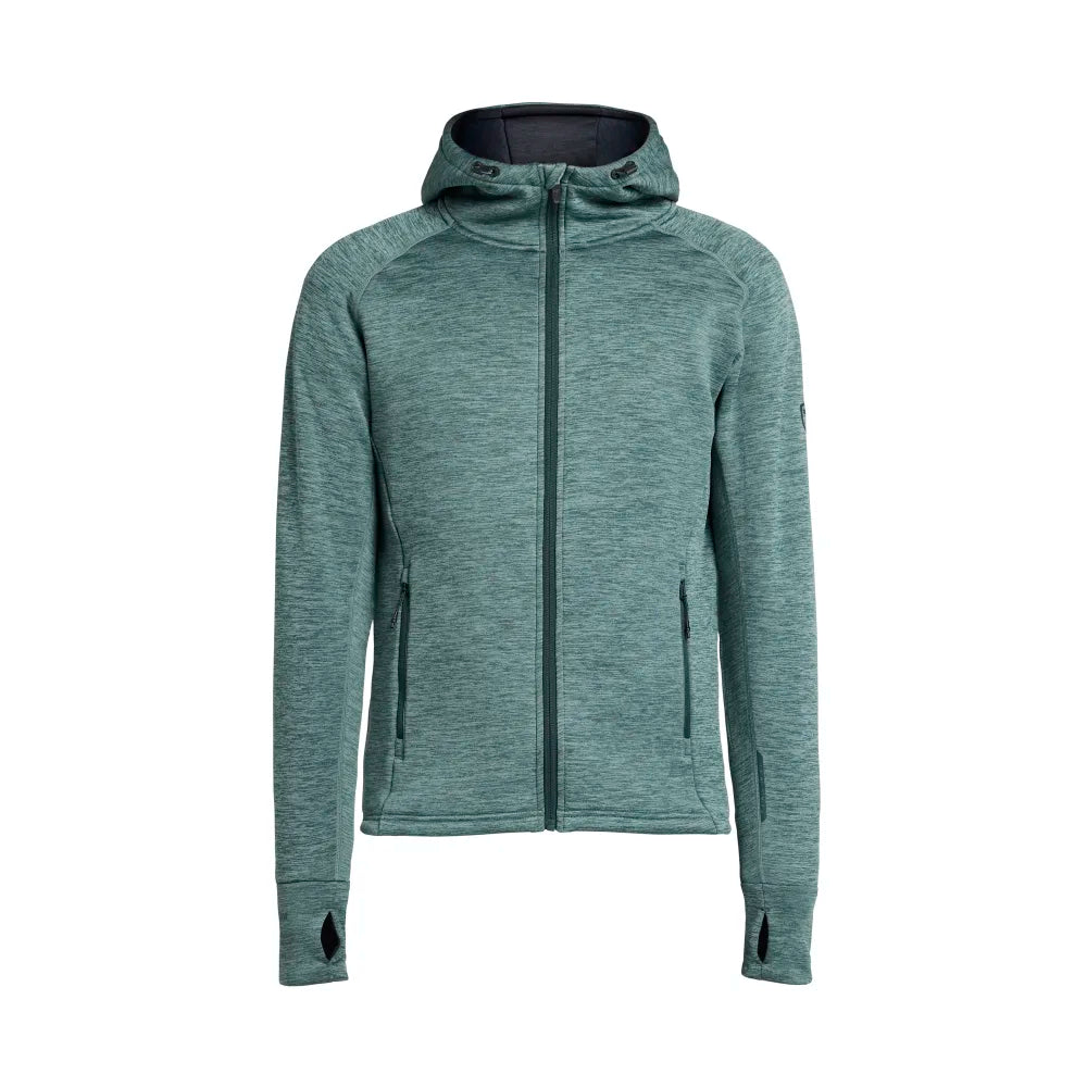 Tenson Txlite Hoodie Zip Men Groen