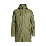 Tenson Apelviken Pu Raincoat Men Olijfgroen