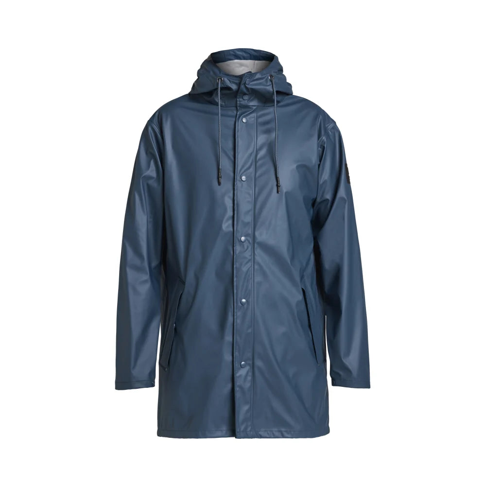 Tenson Apelviken Pu Raincoat Men Donkerblauw