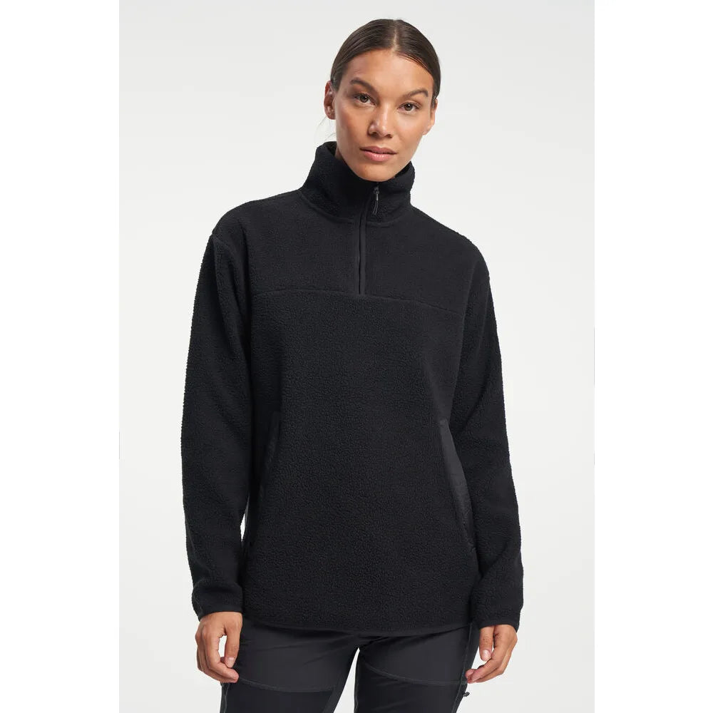 Tenson Yoke Half Zip Women Zwart