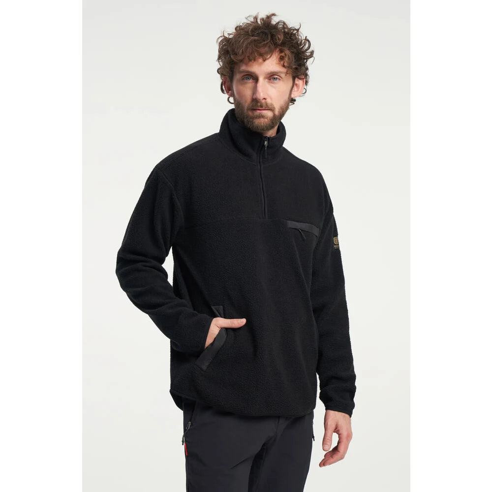 Tenson Yoke Half Zip Men Zwart
