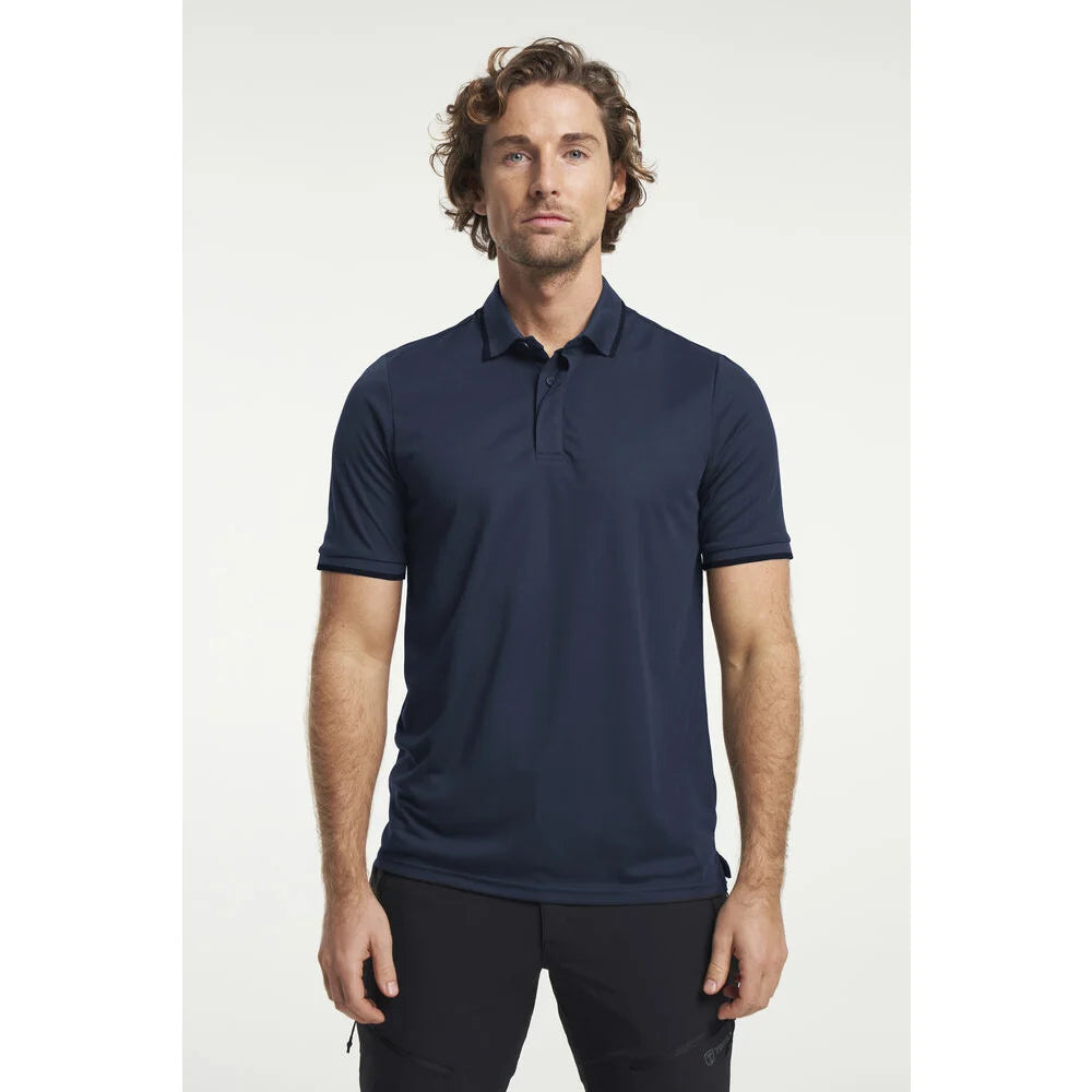 Tenson Txlite Quickdry Polo Men Donker Marineblauw