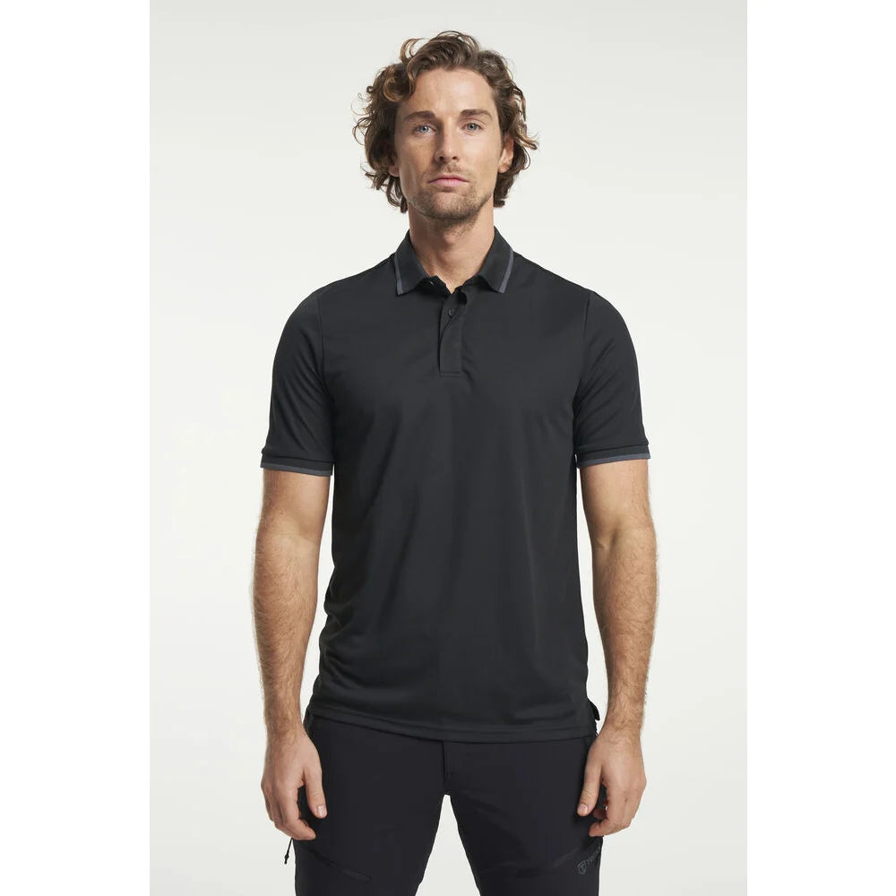 Tenson Txlite Quickdry Polo Men Zwart
