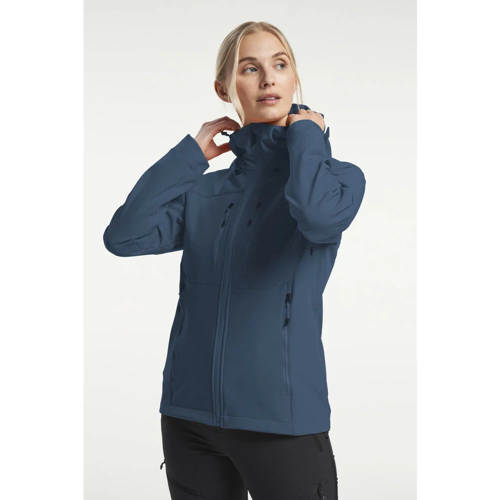 Tenson Txlite Softshell Jacket Women Donkerblauw