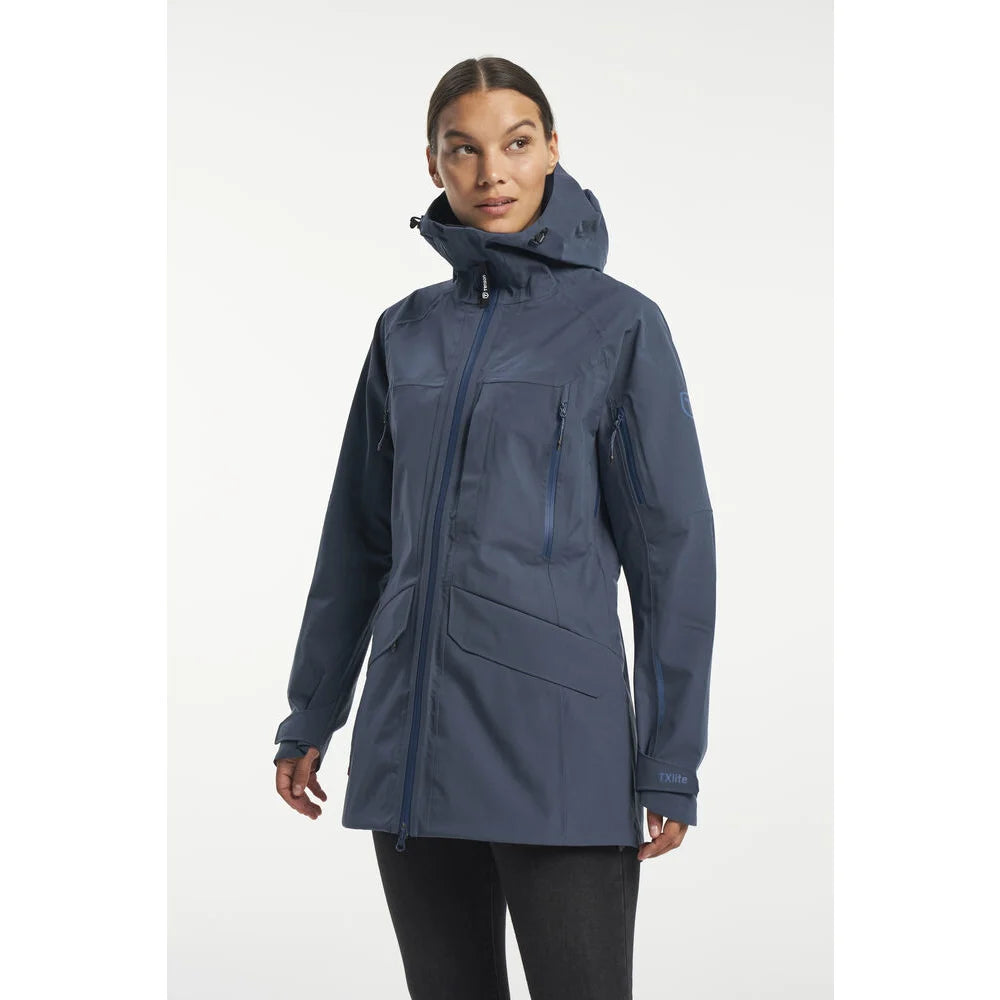 Tenson Txlite Shell Jacket Women Donkerblauw