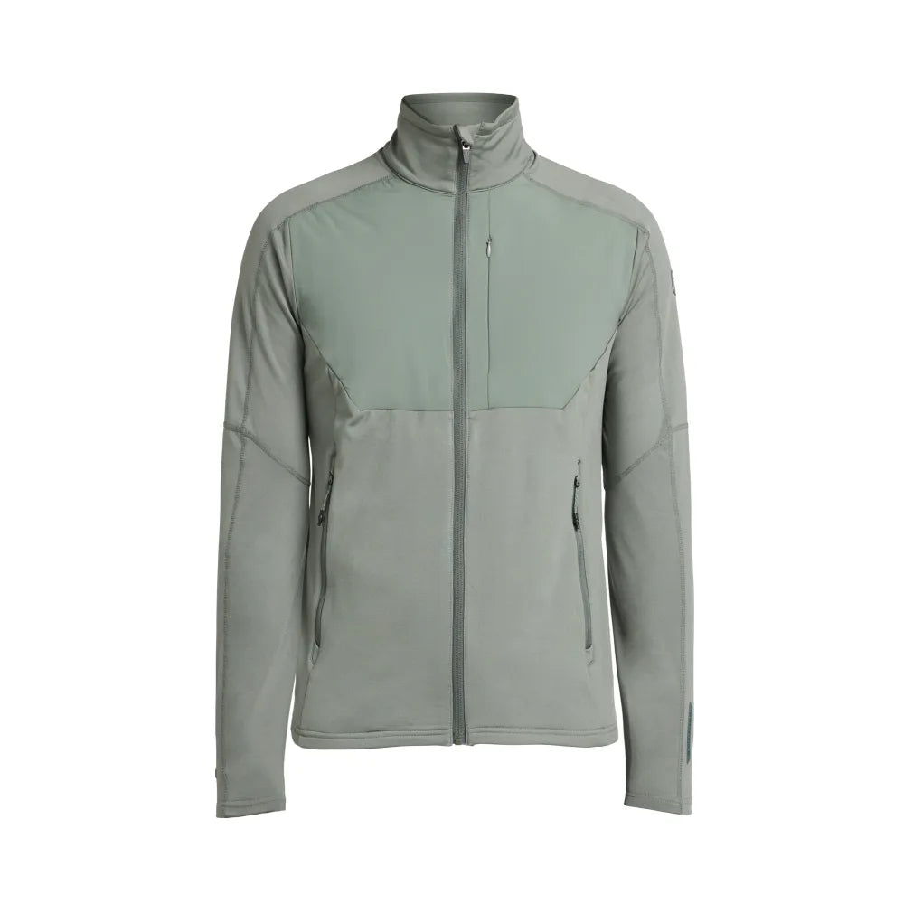 Tenson Txlite Windblock Full Zip Men Grijsgroen