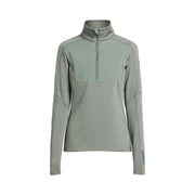 Tenson Txlite Windblock Halfzip Women Grijsgroen