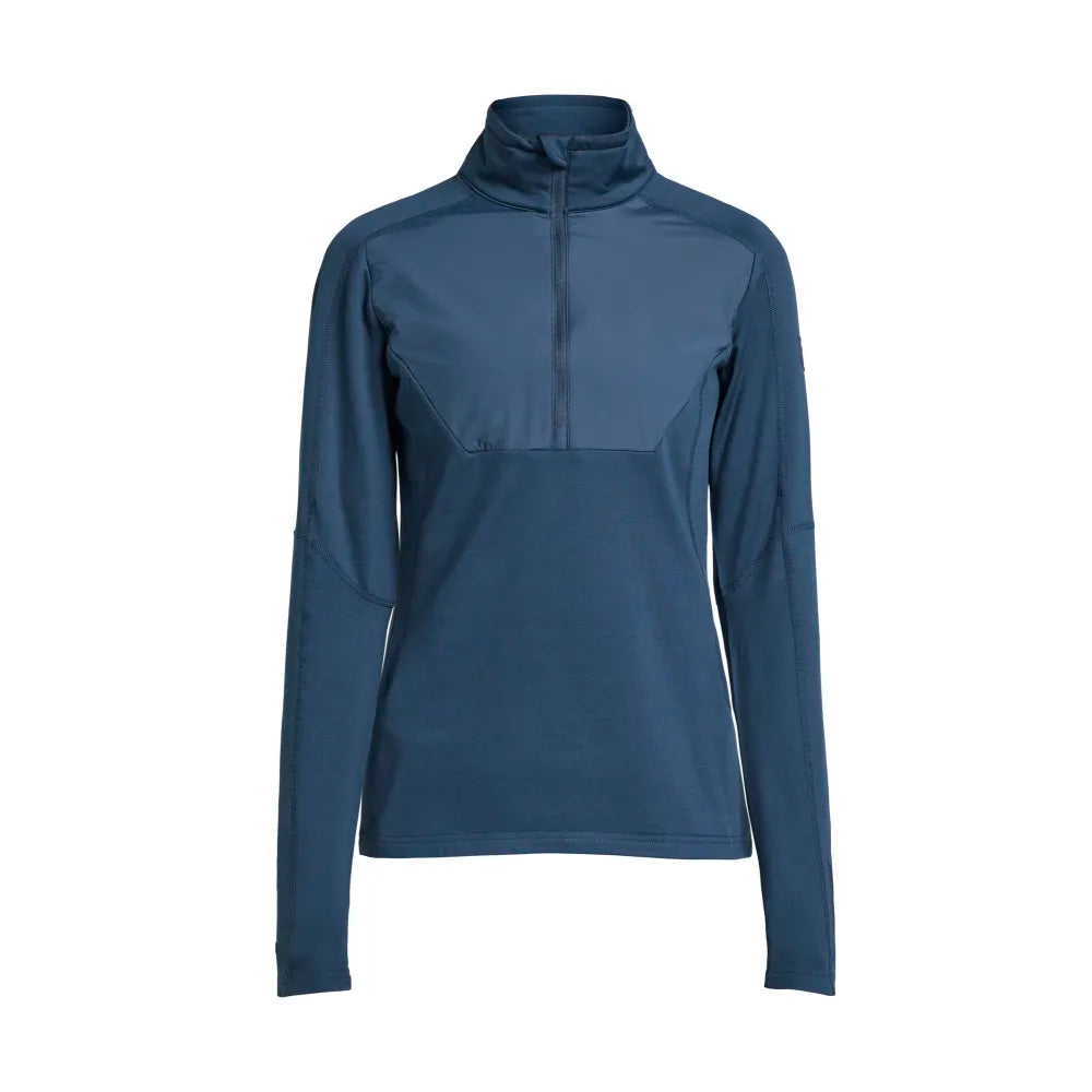 Tenson Txlite Windblock Halfzip Women Donkerblauw