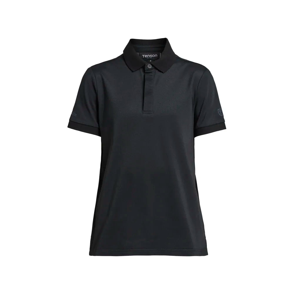 Tenson Txlite Tri-Blend Polo Women Zwart