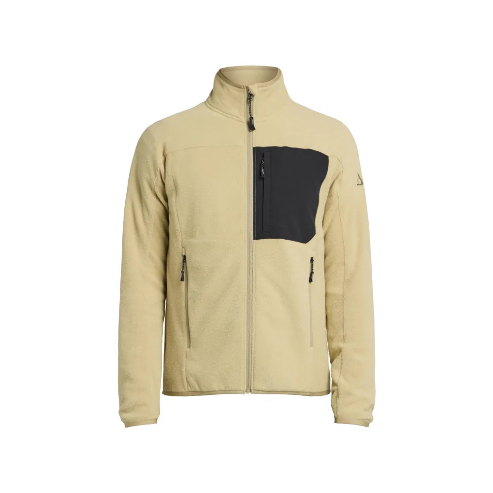 Tenson Himalaya Full Zip Pocket Fleece Men Beige
