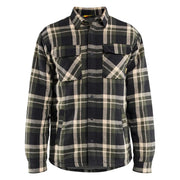 Blaklader 4704 1168 Overhemd Flanel Gevoerd Donker Herfstgroen Zwart