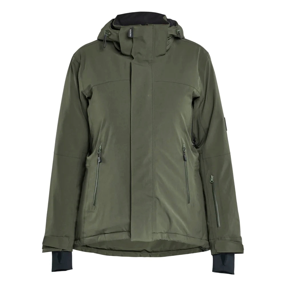 Blaklader 4707 1917 Striker Dames Winterjas Stretch Donker Herfstgroen