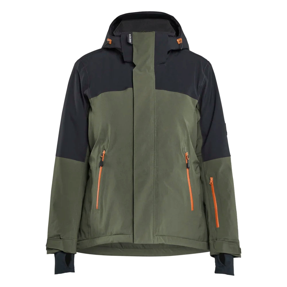 Blaklader 4707 1917 Striker Dames Winterjas Stretch Woudgroen Roest