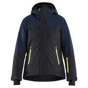 Blaklader 4707 1917 Striker Dames Winterjas Stretch Donker Marineblauw High Vis Geel