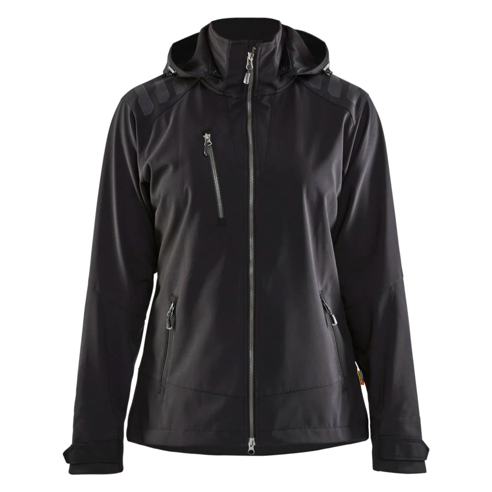 Blaklader 4719 2513 Dames Softshell Jack Zwart