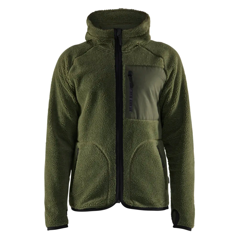 Blaklader 4725 2955 Pilé Vest Herfstgroen