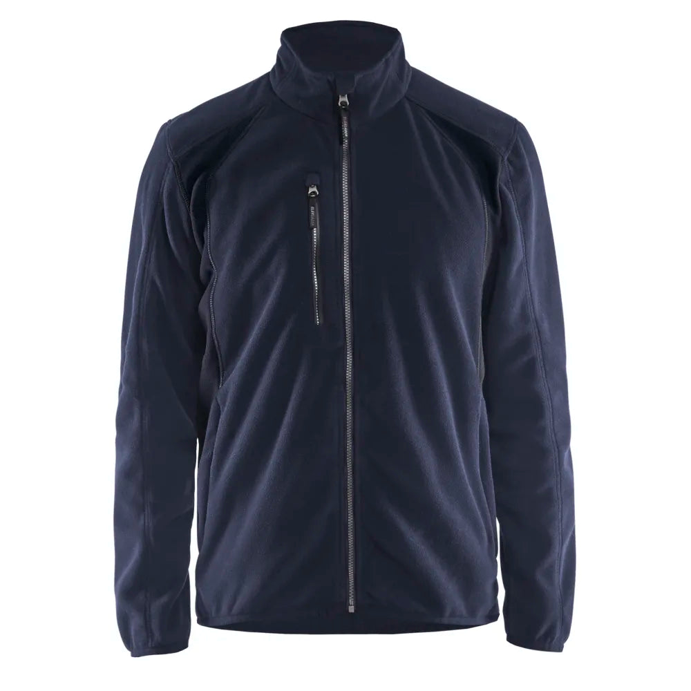 Blaklader 4730 2510 Fleecejack Donker Marineblauw Zwart