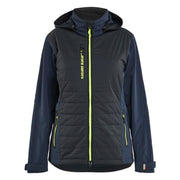 Blaklader 4733 2513 Dames Hybride Jack Donker Marineblauw High Vis Geel