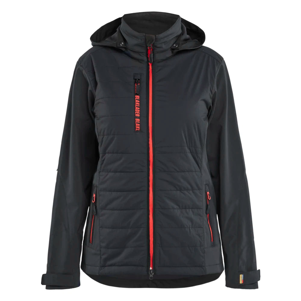 Blaklader 4733 2513 Dames Hybride Jack Zwart Rood
