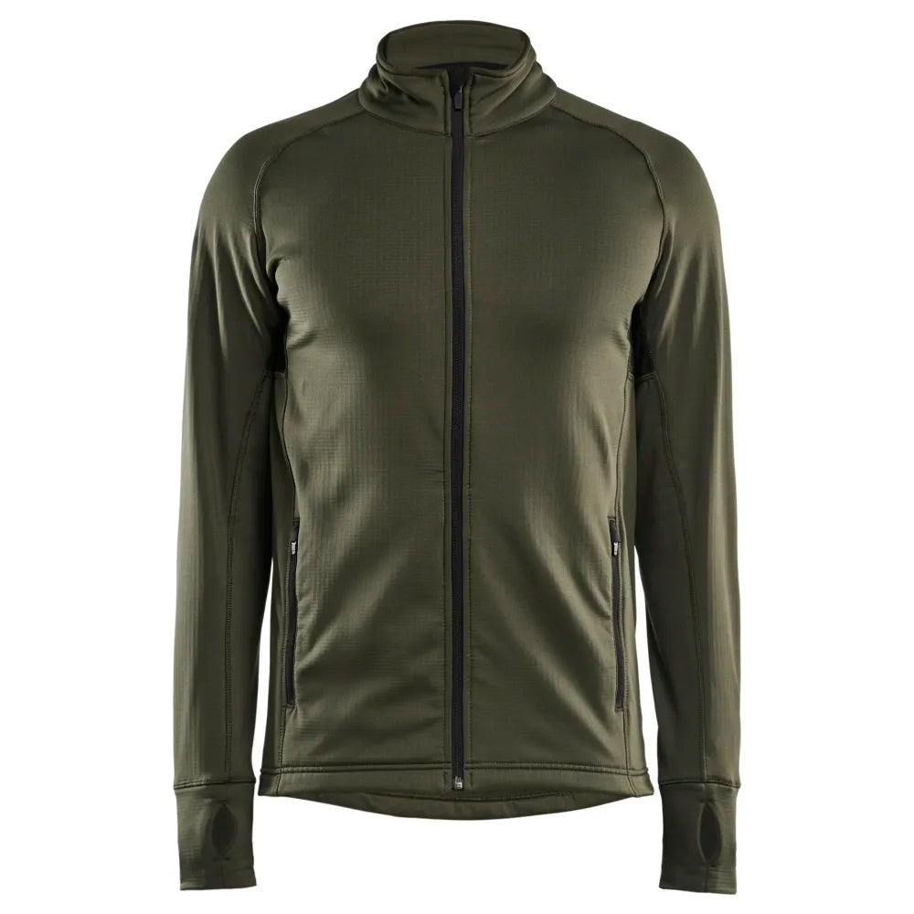 Blaklader 4735 2539 Striker Fleecejack Donker Herfstgroen