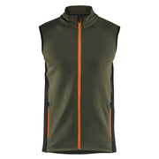 Blaklader 4736 2539 Striker Bodywarmer Fleece Woudgroen Roest