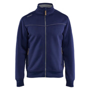 Blaklader 4739 2514 Sweatshirt Met Rits Sherpa-Gevoerd Marineblauw