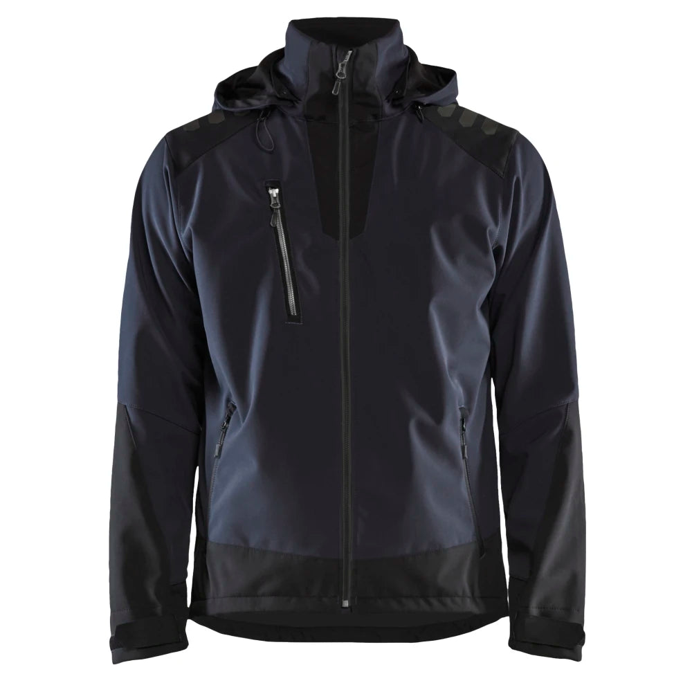 Blaklader 4749 2513 Softshell Jack Donker Marineblauw Zwart