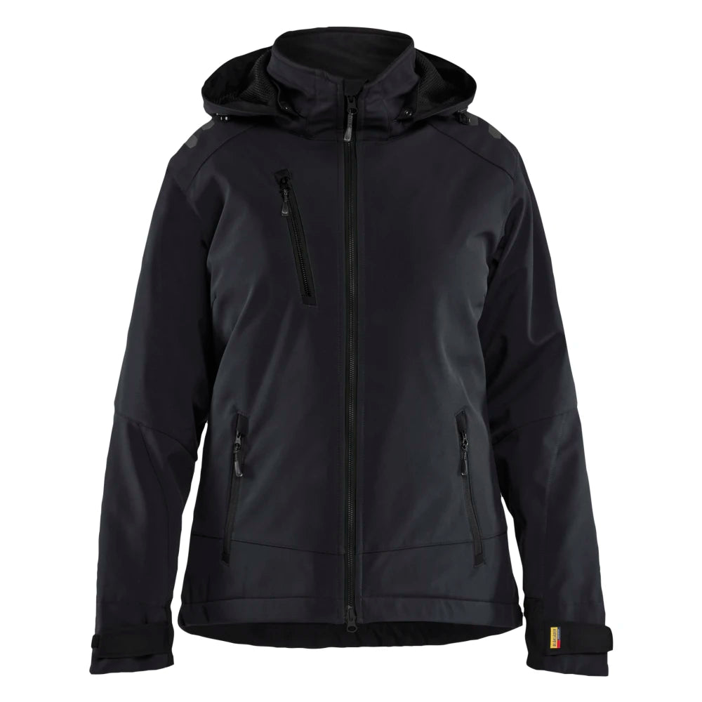 Blaklader 4751 2513 Dames Lichtgewicht Softshell Jack Gevoerd Zwart Zwart
