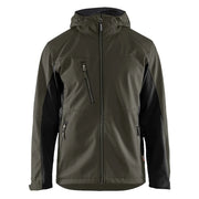 Blaklader 4753 2516 Softshell Jack Groen Zwart