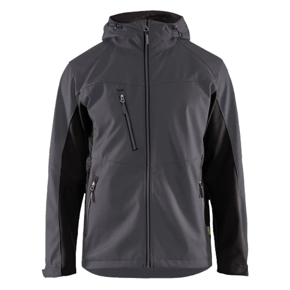 Blaklader 4753 2516 Softshell Jack Medium Grijs Zwart