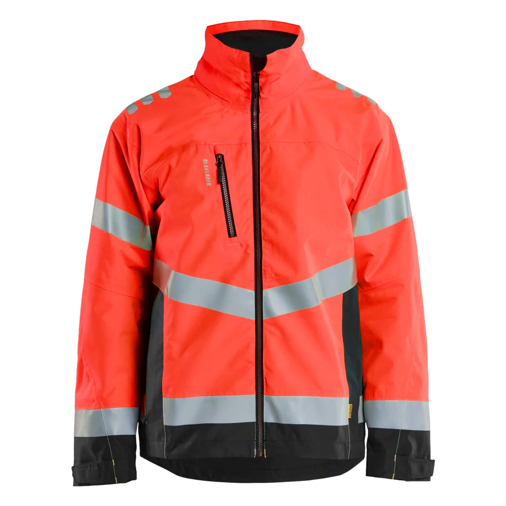 Blaklader 4760 1977 Shell Jack High Vis High Vis Rood Zwart
