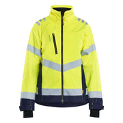 Blaklader 4761 1977 Dames Shell Jack High Vis High Vis Geel Marineblauw
