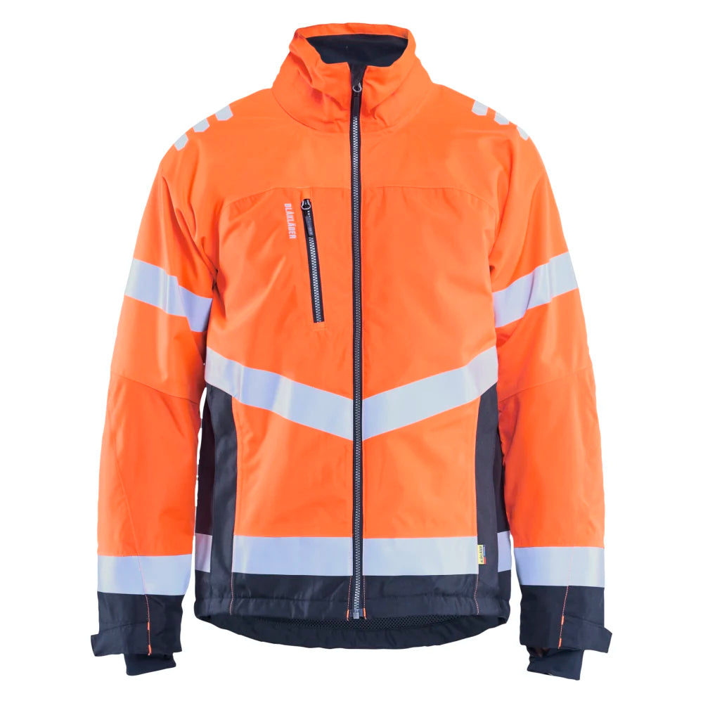 Blaklader 4780 1977 Winterjas High Vis High Vis Oranje Marineblauw