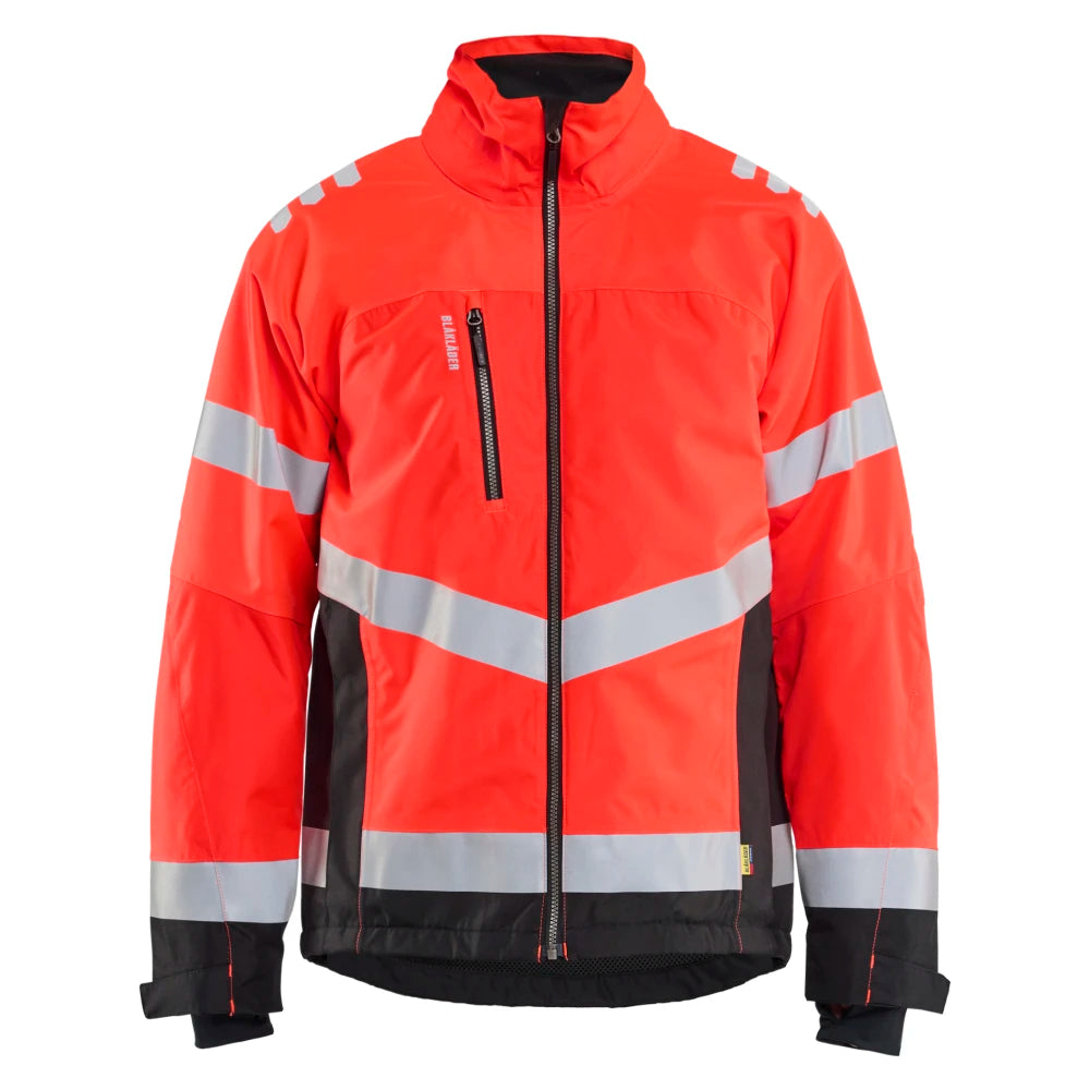 Blaklader 4780 1977 Winterjas High Vis High Vis Rood Zwart