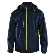 Blaklader 4790 1977 Shell Jack Donker Marineblauw High Vis Geel