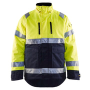 Blaklader 4828 1900 Winterjas High Vis High Vis Geel Marineblauw