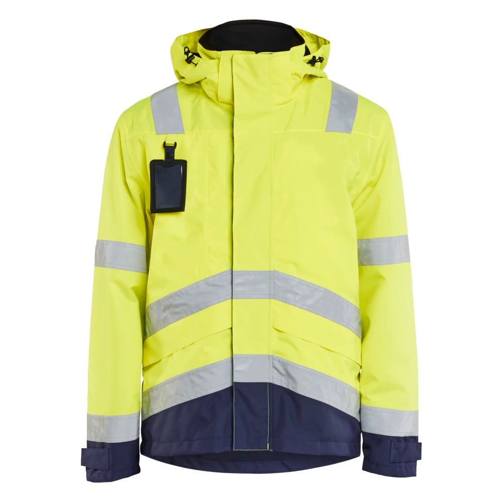 Blaklader 4837 1977 Jack. Ongevoerd High Vis High Vis Geel Marineblauw