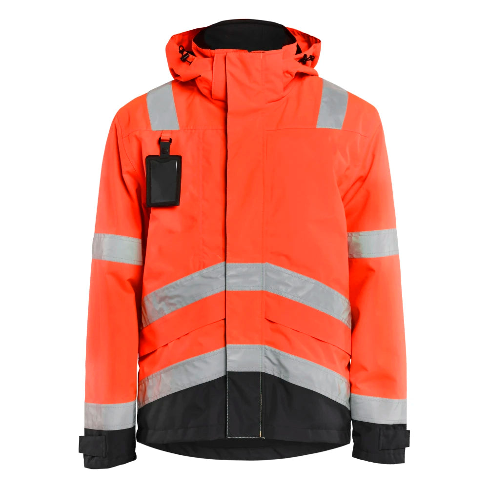 Blaklader 4837 1977 Jack. Ongevoerd High Vis High Vis Rood Zwart