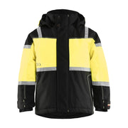 Blaklader 4858 1977 Kids Winterjas Zwart High Vis Geel