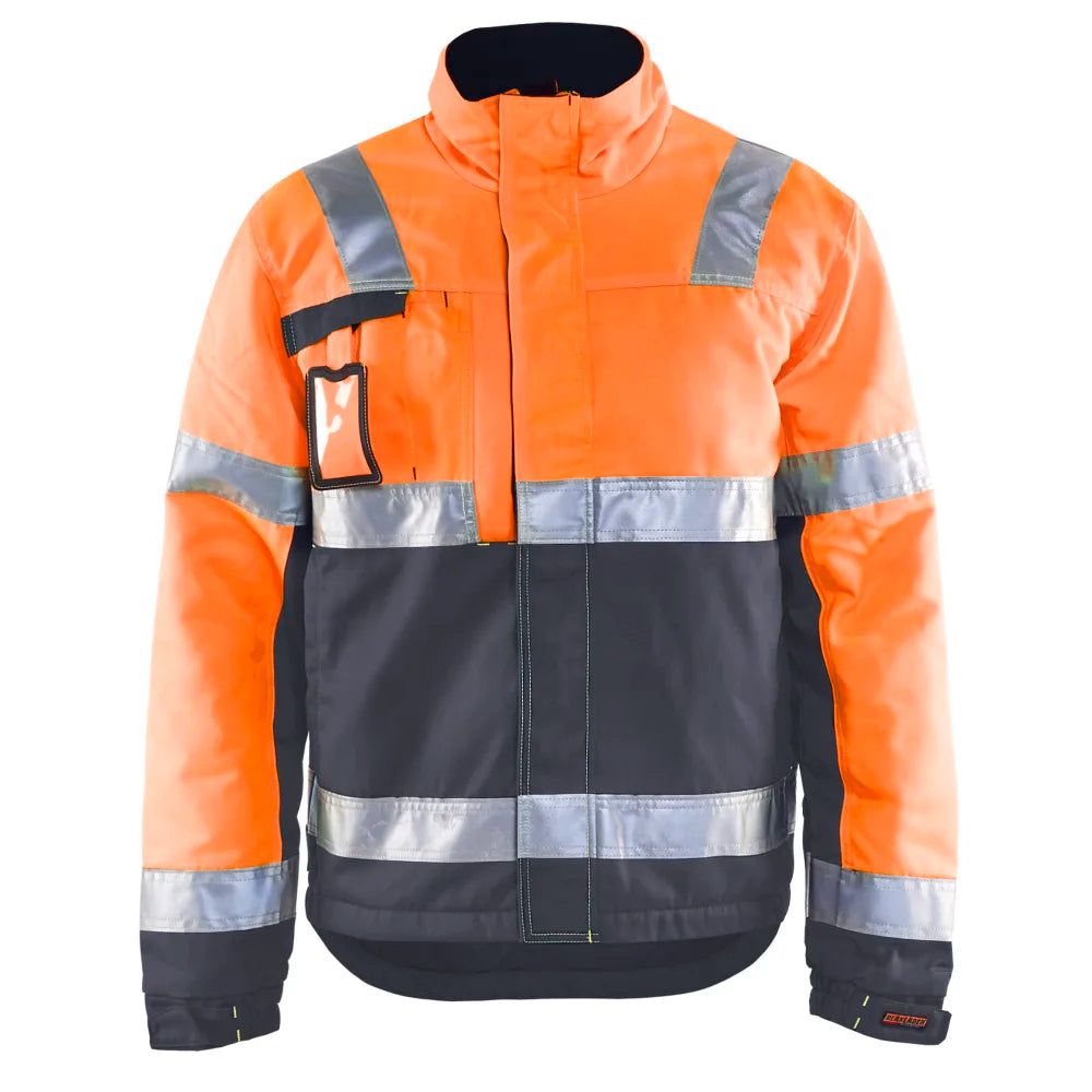 Blaklader 4862 1811 Winterjas High Vis High Vis Oranje Medium Grijs