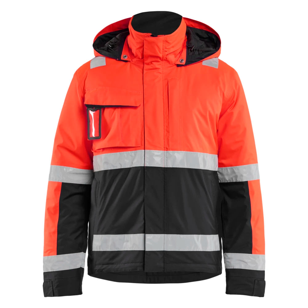 Blaklader 4870 1987 Winterjas High Vis High Vis Rood Zwart