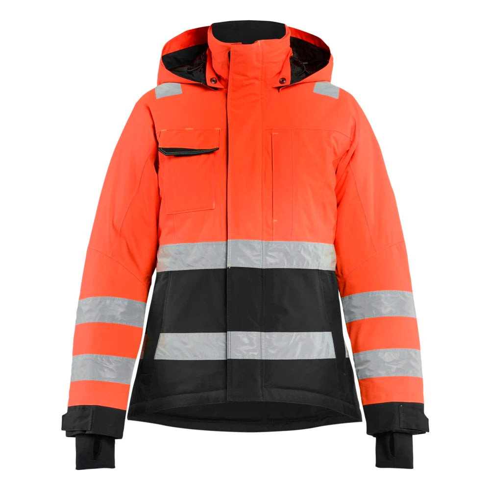 Blaklader 4872 1987 Dames Winterjas High Vis High Vis Rood Zwart